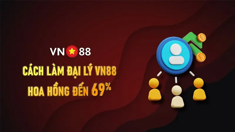 Đại Lý VN88 – Cách làm đại lý nhà cái vn88 nhận 50% hoa hồng