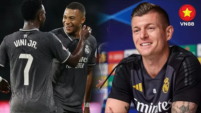 Toni Kroos chỉ trích Mbappe và Vinicius!