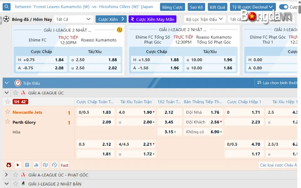 Cách nhận biết tỷ lệ cược Decimal (Châu Âu) tại nhà cái VN88