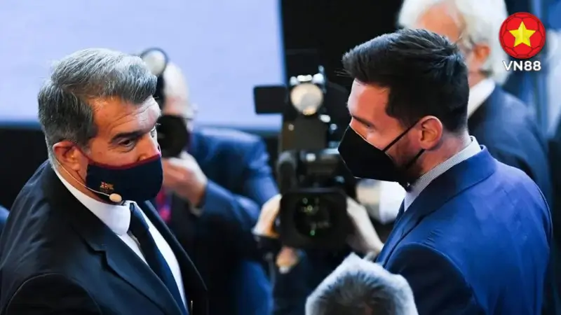 Messi và Joan Laporta đã có mẫu thuẫn lớn không thể hàn gắn
