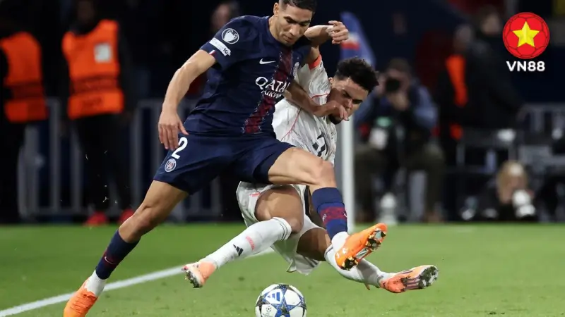 Hakimi bật khóc khi rời sân vì chấn thương – tín hiệu xấu cho PSG