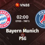 Nhận định bóng đá Bayern Munich vs PSG 02h00 ngày 7/5/2026