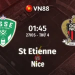 Nhận định bóng đá St Etienne vs Nice, 01h45 ngày 27/5 Ligue 1