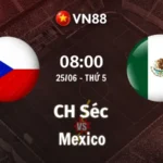 Nhận định bóng đá CH Séc vs Mexico, 08h00 ngày 25/6 World Cup 2026