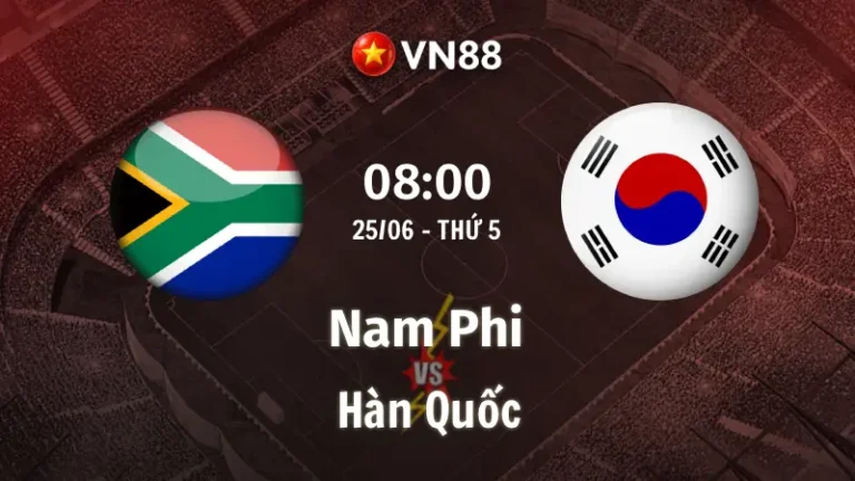 Nhận định bóng đá Nam Phi vs Hàn Quốc, 08h00 ngày 25/6 World Cup 2026