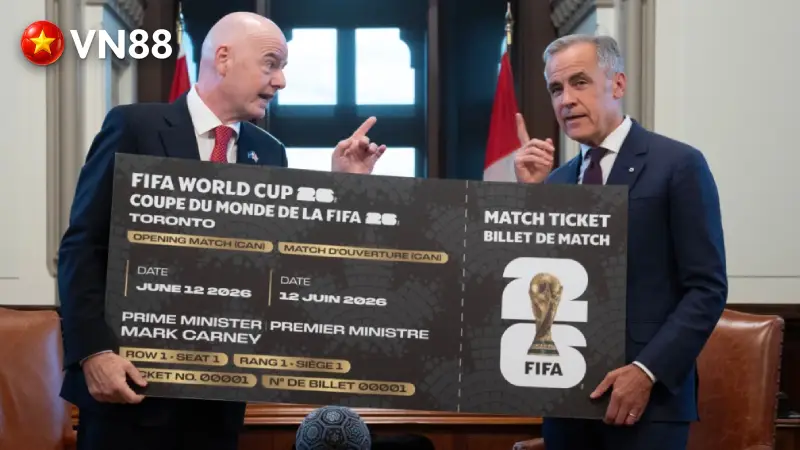 Thủ Tướng Mark Carney & Chủ Tịch FIFA Khởi Động WC 2026