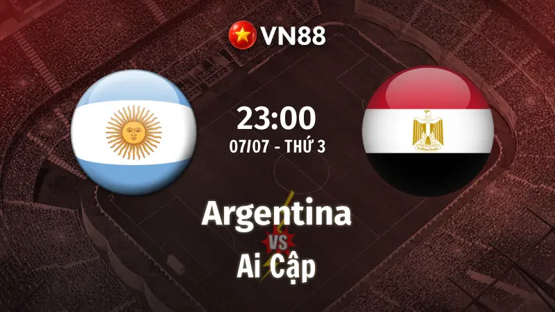 Nhận định bóng đá Argentina vs Ai Cập, 23h00 ngày 7/7 World Cup 2026