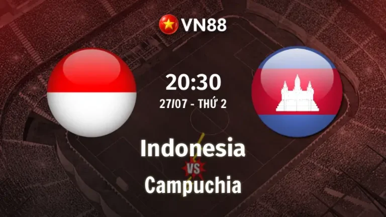 Nhận định bóng đá Indonesia vs Campuchia, 20h30 ngày 27/7 ASEAN Cup 2026