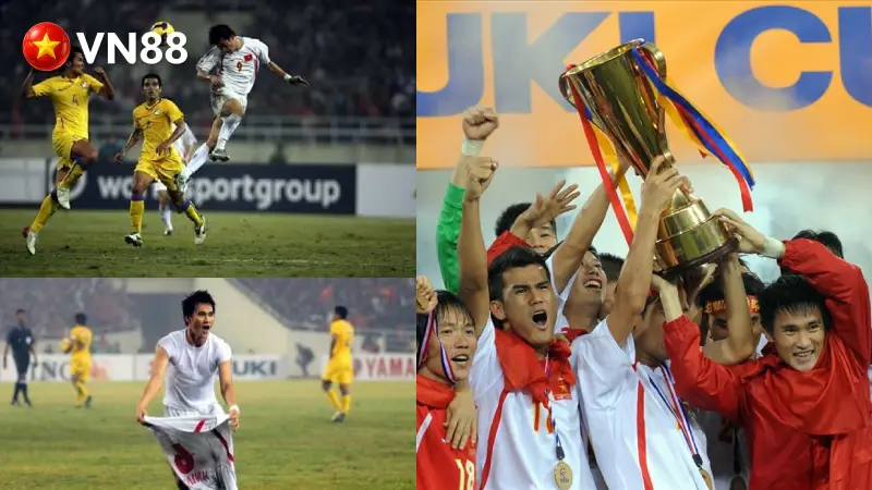 ĐT Việt Nam từng khiến Thái Lan ôm hận trong trận chung kết lượt về AFF Cup 2008 tại Mỹ Đình