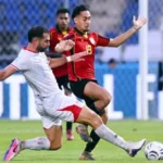 Indonesia (áo trắng) mới đây đánh bại Timor Leste