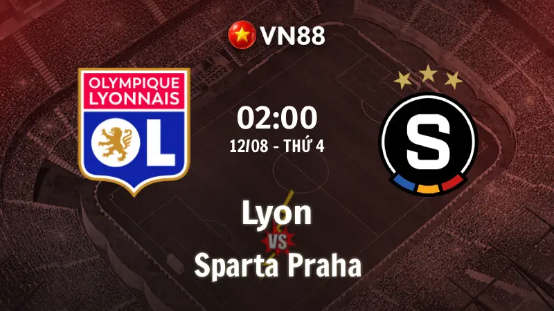 Nhận định bóng đá Lyon vs Sparta Praha, 02h00 ngày 12/8