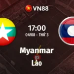 Nhận định bóng đá Myanmar vs Lào, 17h00 ngày 4/8 AFF Cup