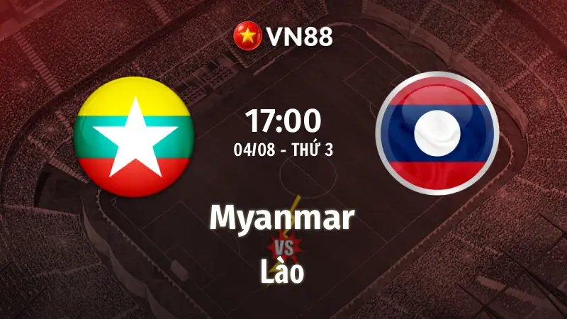 Nhận định bóng đá Myanmar vs Lào, 17h00 ngày 4/8 AFF Cup