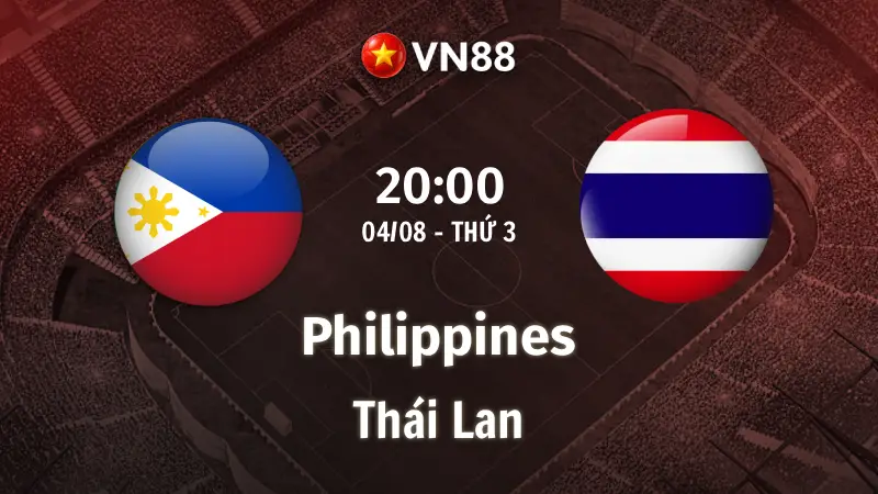 Nhận định bóng đá, Philippines vs Thái Lan, 20h00 ngày 4/8 AFF Cup