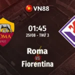 Nhận định bóng đá Roma vs Fiorentina, 01h45 ngày 25/8 Serie A