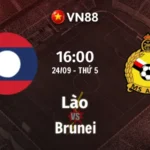 Nhận định bóng đá Lào vs Brunei 16h00 ngày 24/9/2026