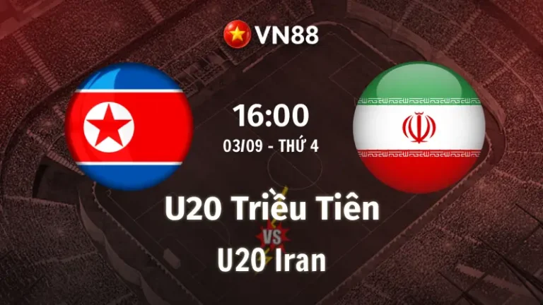 Nhận định bóng đá U20 Triều Tiên vs U20 Iran, 16h00 ngày 3/9 U20 châu Á