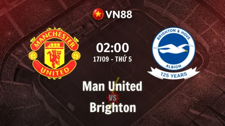 Nhận Định Trận Đấu Man United vs Brighton 02h00 Ngày 17/09/2026