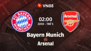 Nhận định bóng đá Bayern Munich vs Arsenal 02h00 ngày 22/10/2026