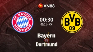 Nhận định bóng đá Bayern vs Dortmund 00h30 ngày 1/11/2026