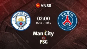 Nhận định bóng đá Man City vs PSG 02h00 ngày 15/10/2026