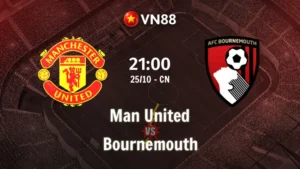 Nhận định bóng đá MU vs Bournemouth 21h00 ngày 25/10/2026