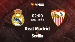 Nhận định bóng đá Real Madrid vs Sevilla, 02h00 ngày 19/10 Champions League